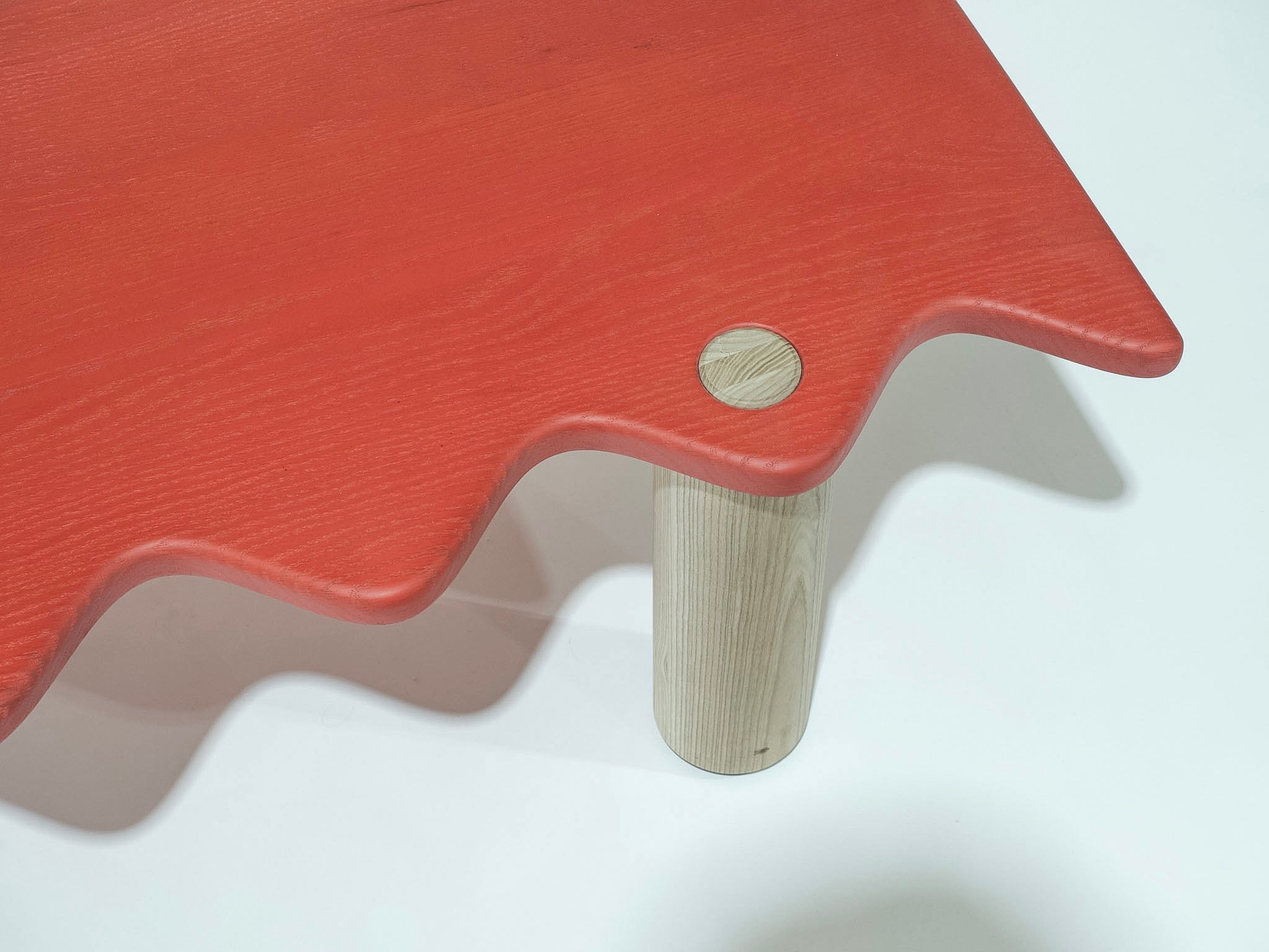 Squiggle Coffee Table | Red