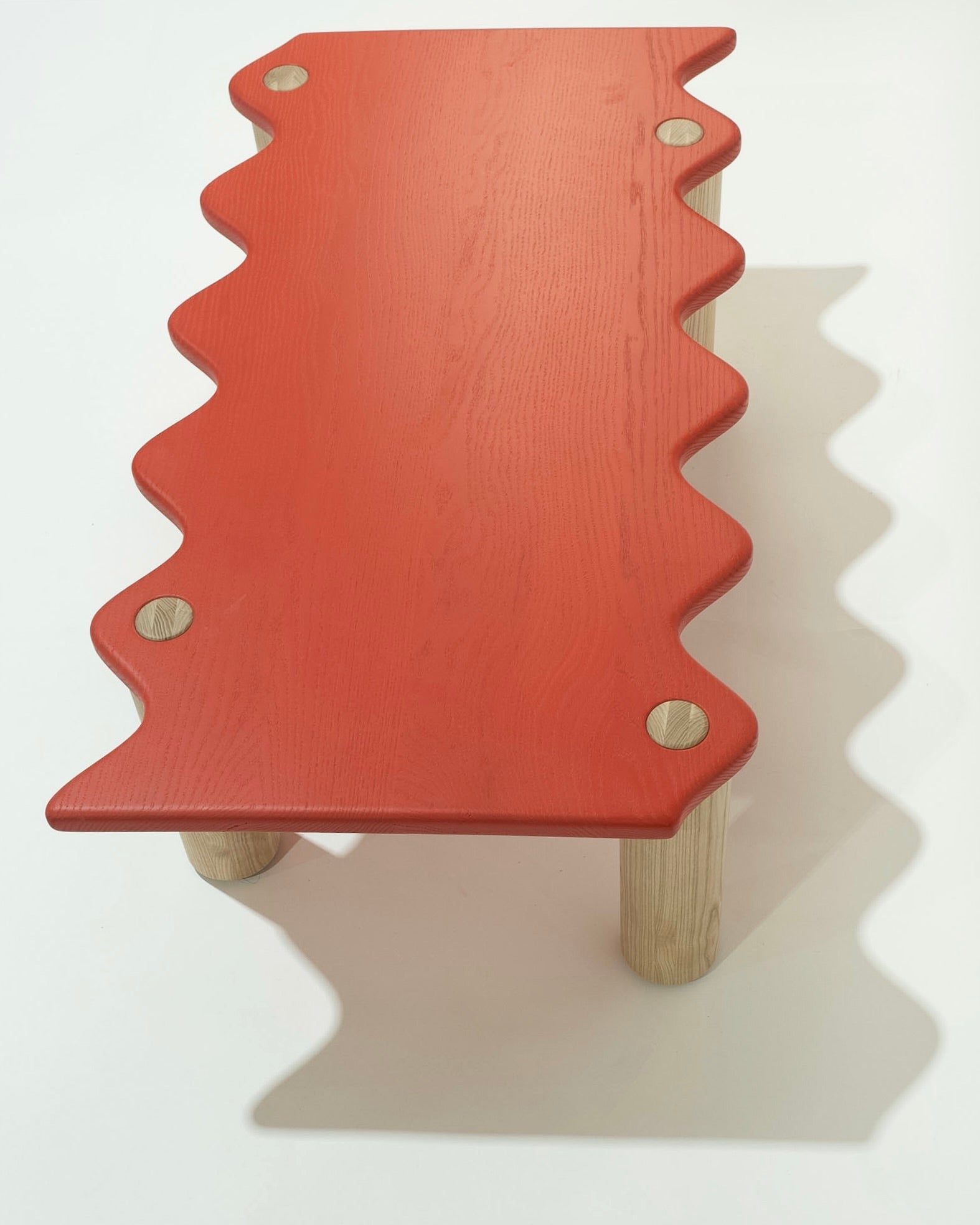 Squiggle Coffee Table | Red