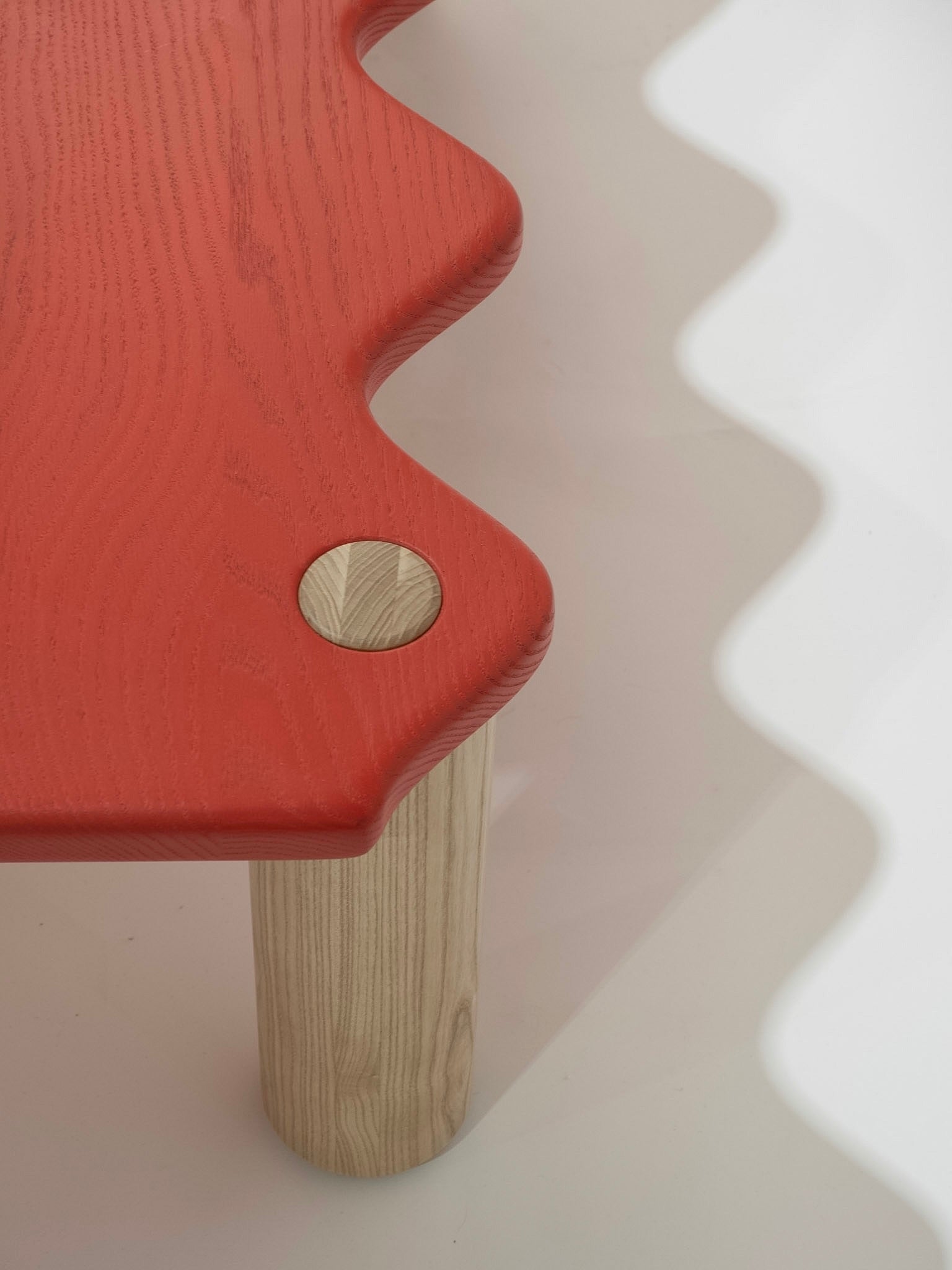 Squiggle Coffee Table | Red