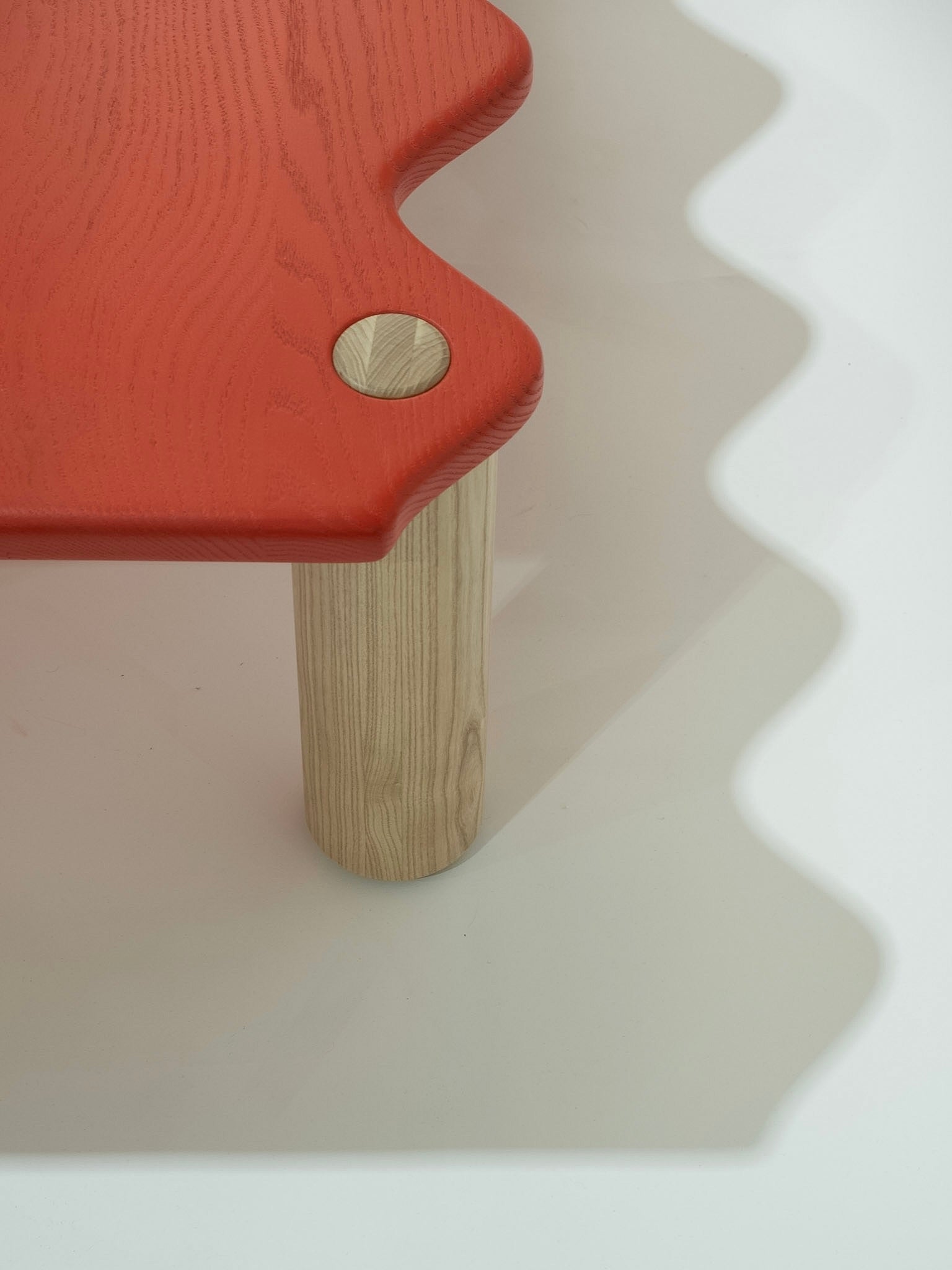 Squiggle Coffee Table | Red