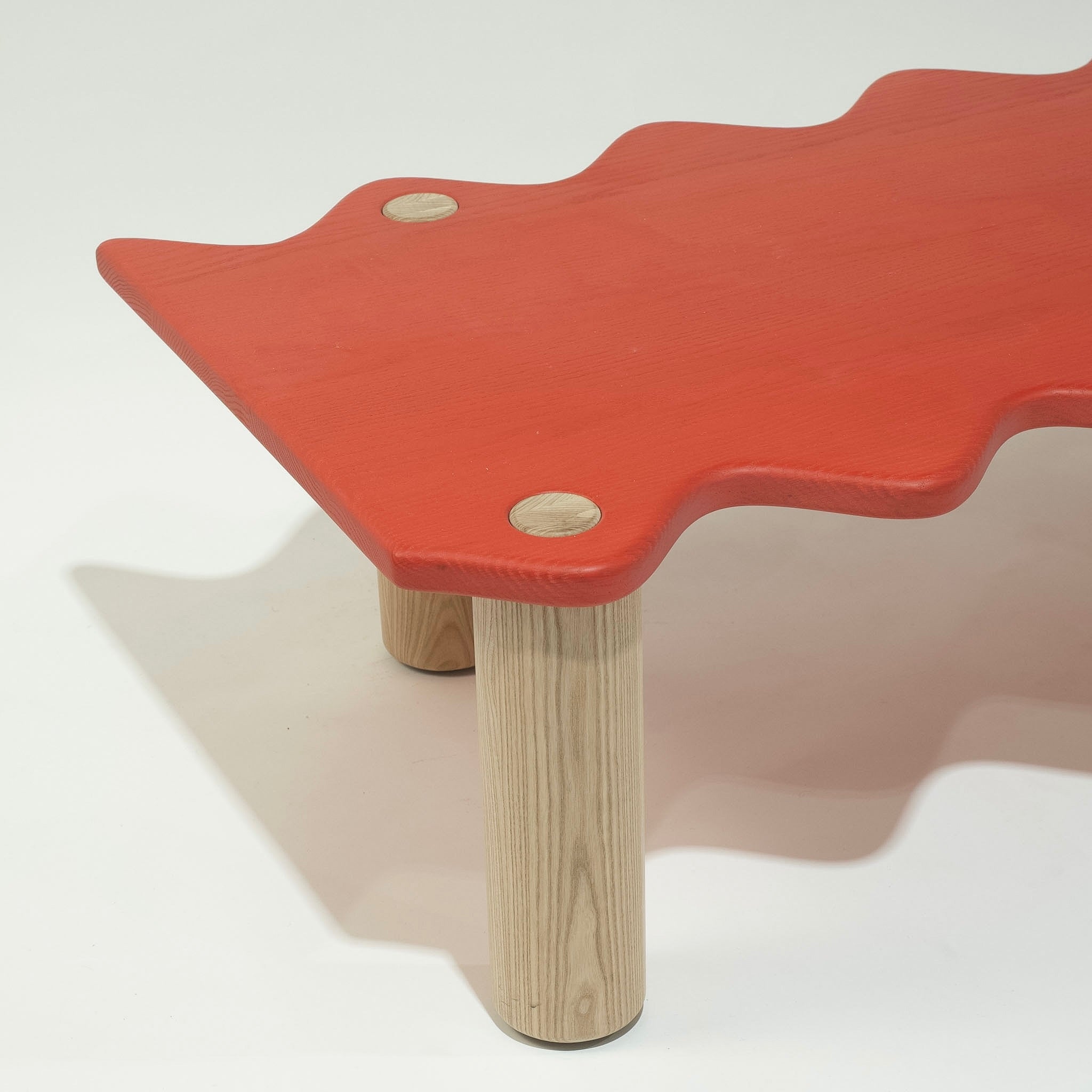 Squiggle Coffee Table | Red