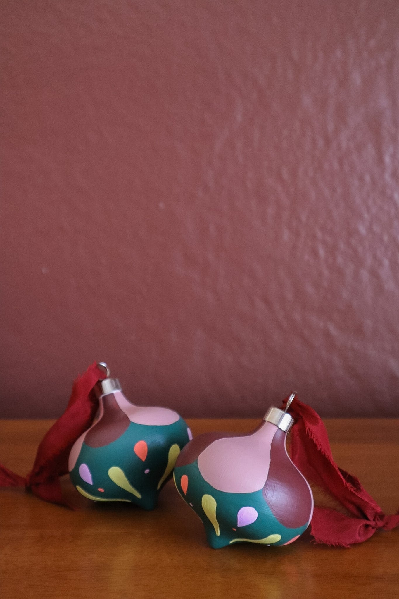 Hand-Painted Holiday Ornament