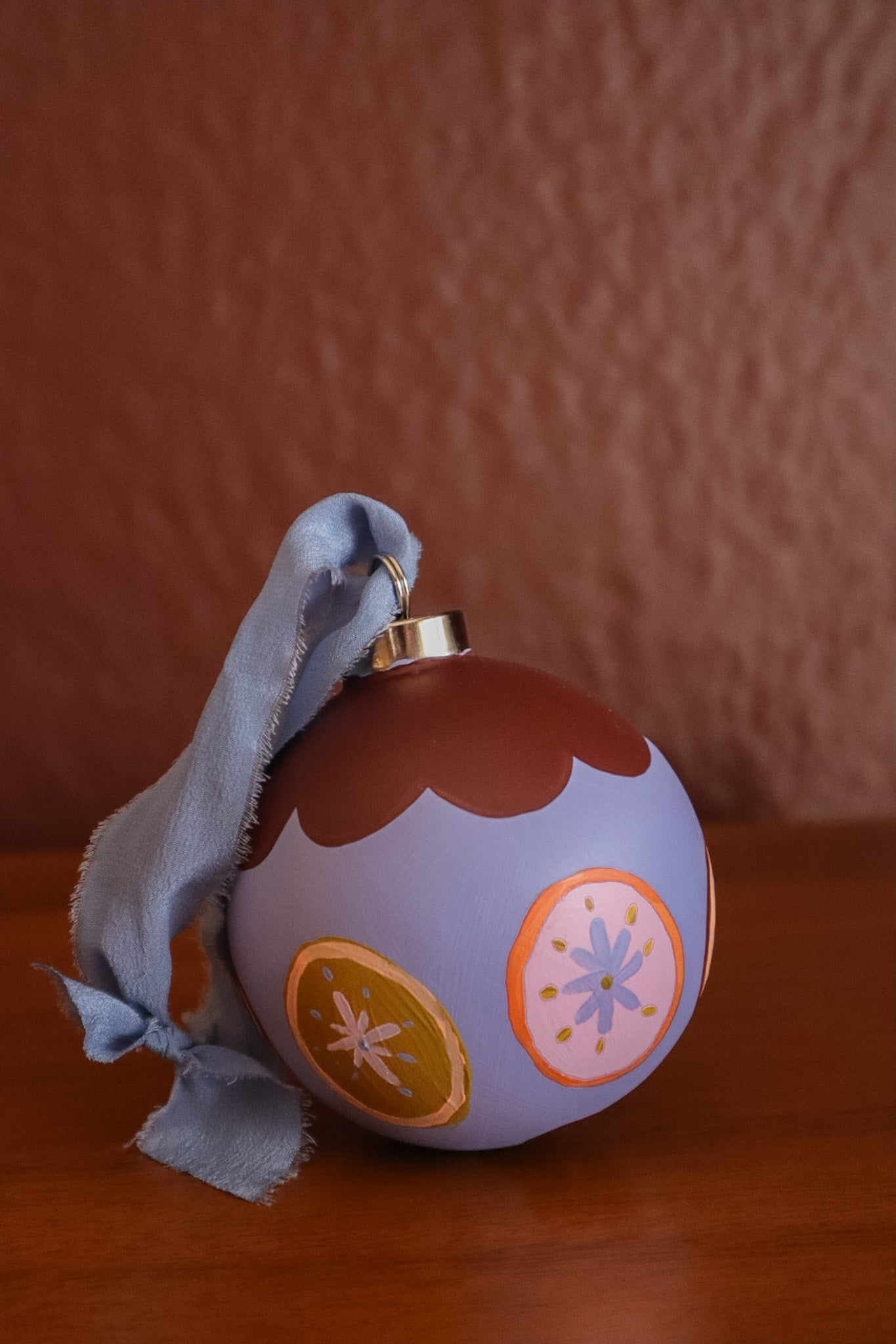 Hand-Painted Holiday Ornament