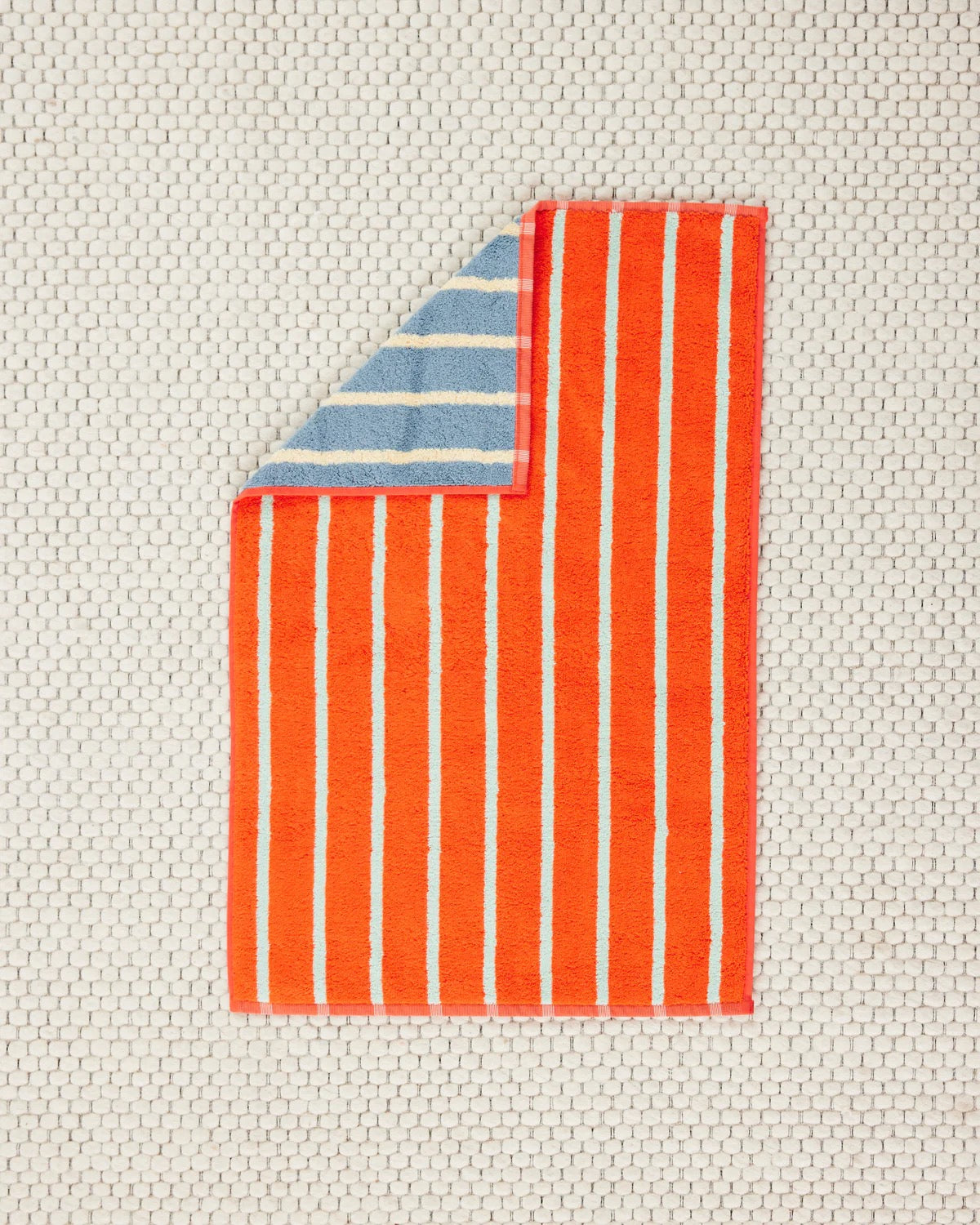 Stripe Hand Towel - Stone