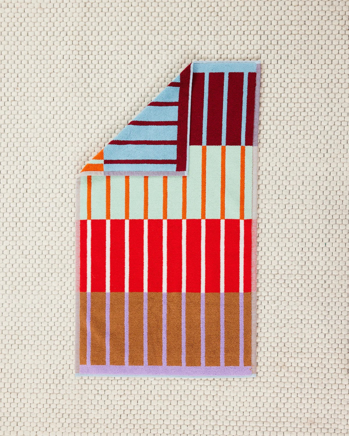 Stripe Bath Mat - Copper