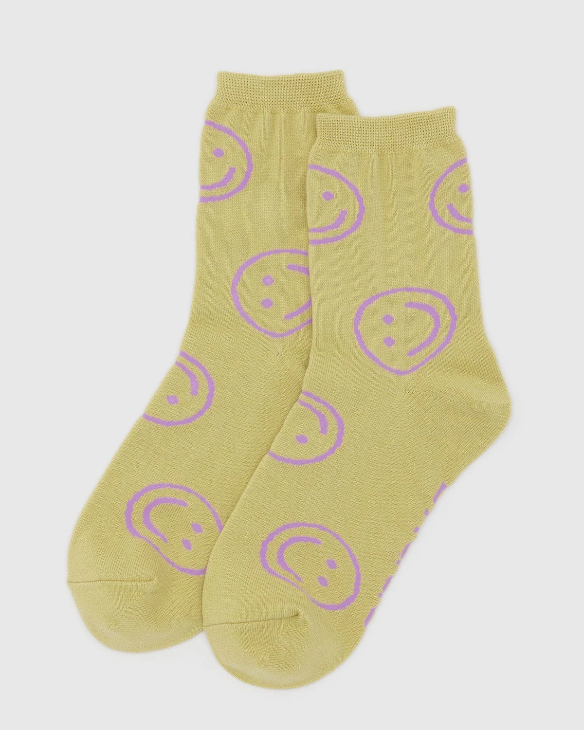 Crew Socks | Straw Happy
