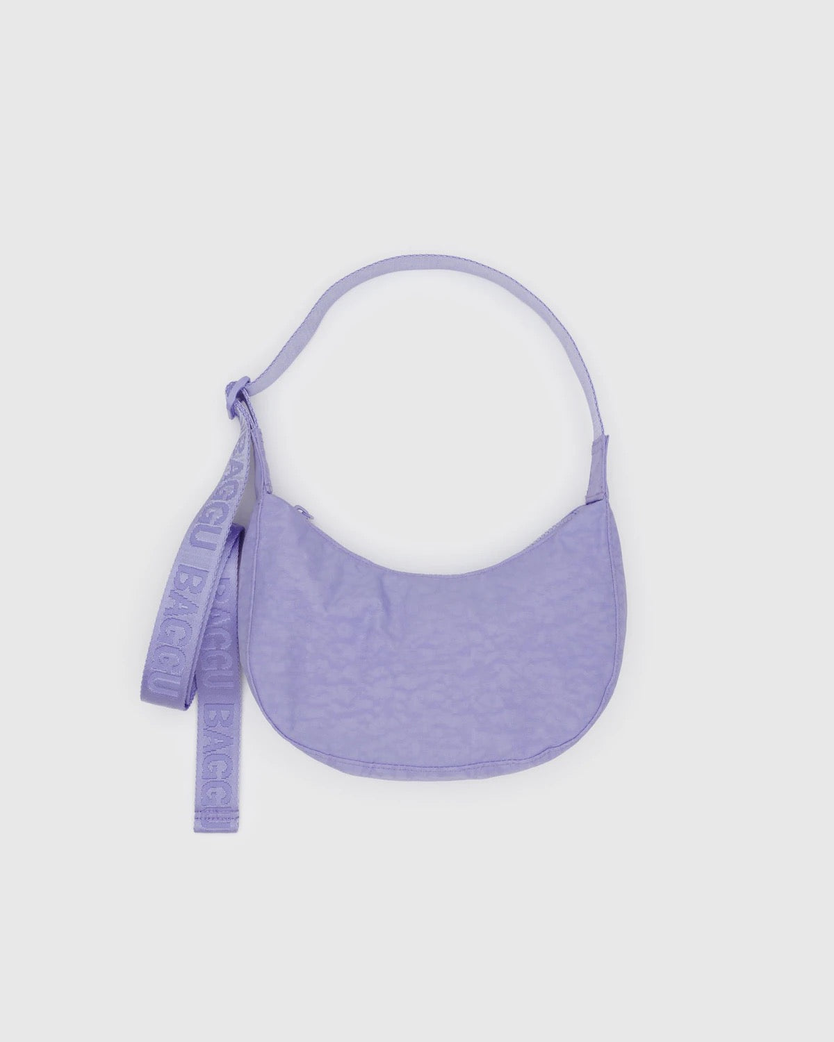 Small Nylon Crescent Bag | Wisteria