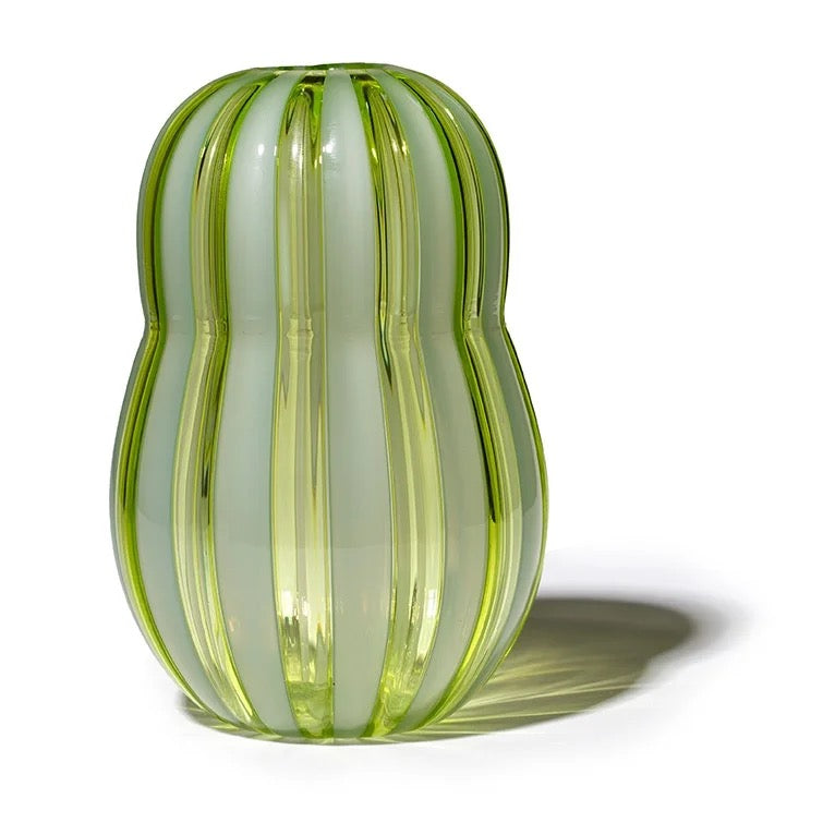 Sunshine Bubble Vase | Olive + Cloud Blue