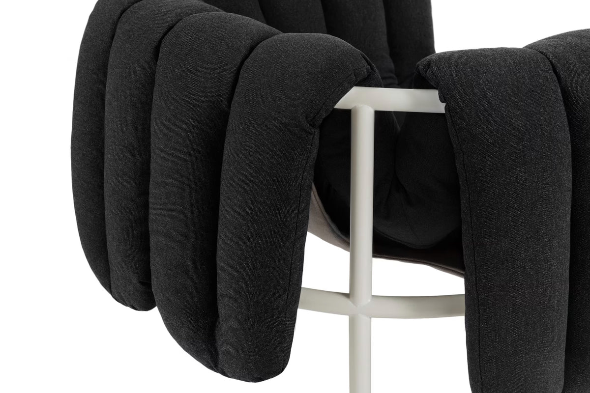Puffy Lounge Chair | Cream Base