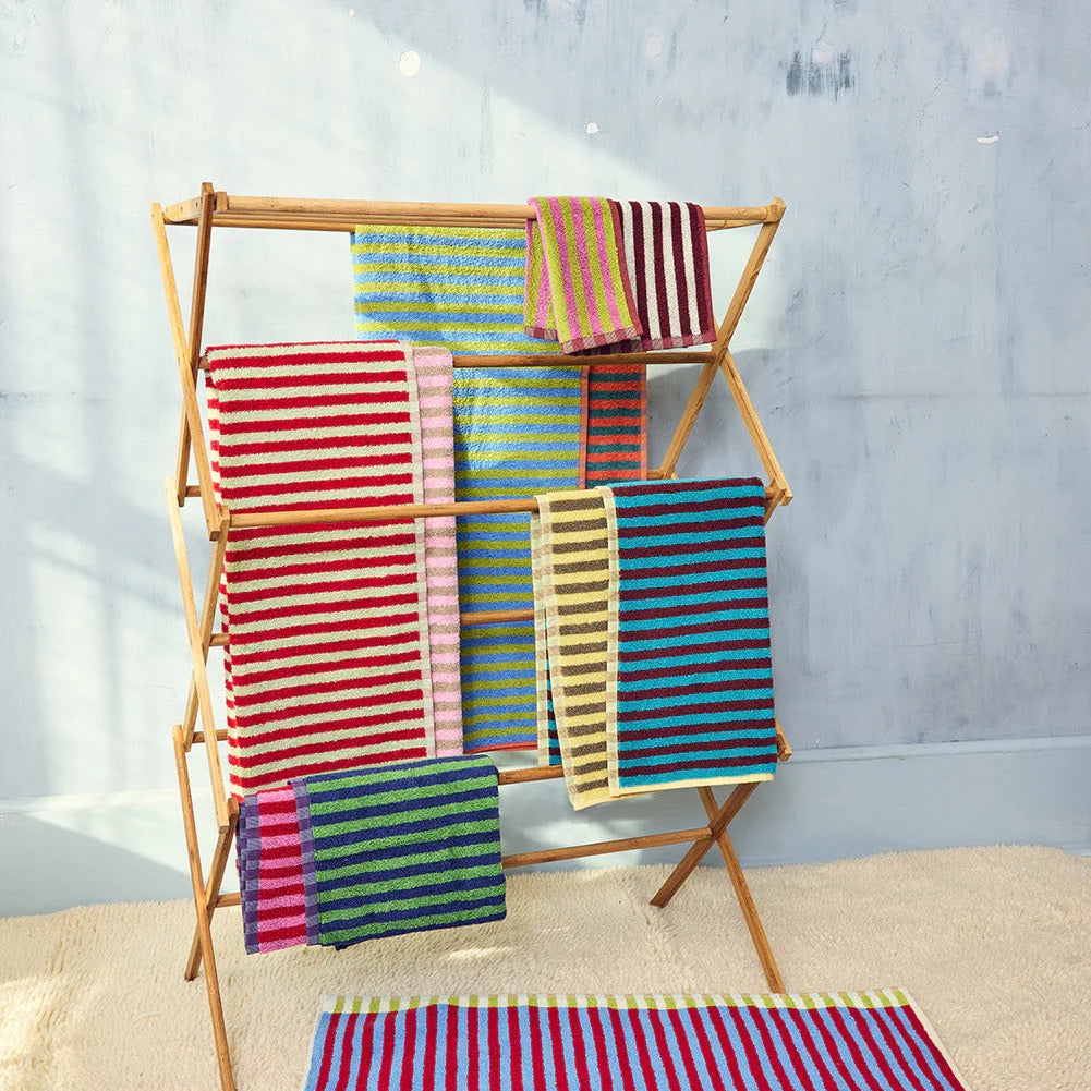 Bug Stripe Towel | Set of Five