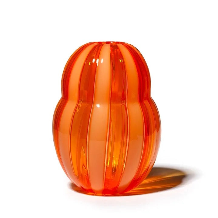 Sunshine Bubble Vase | Orange + Light Orange