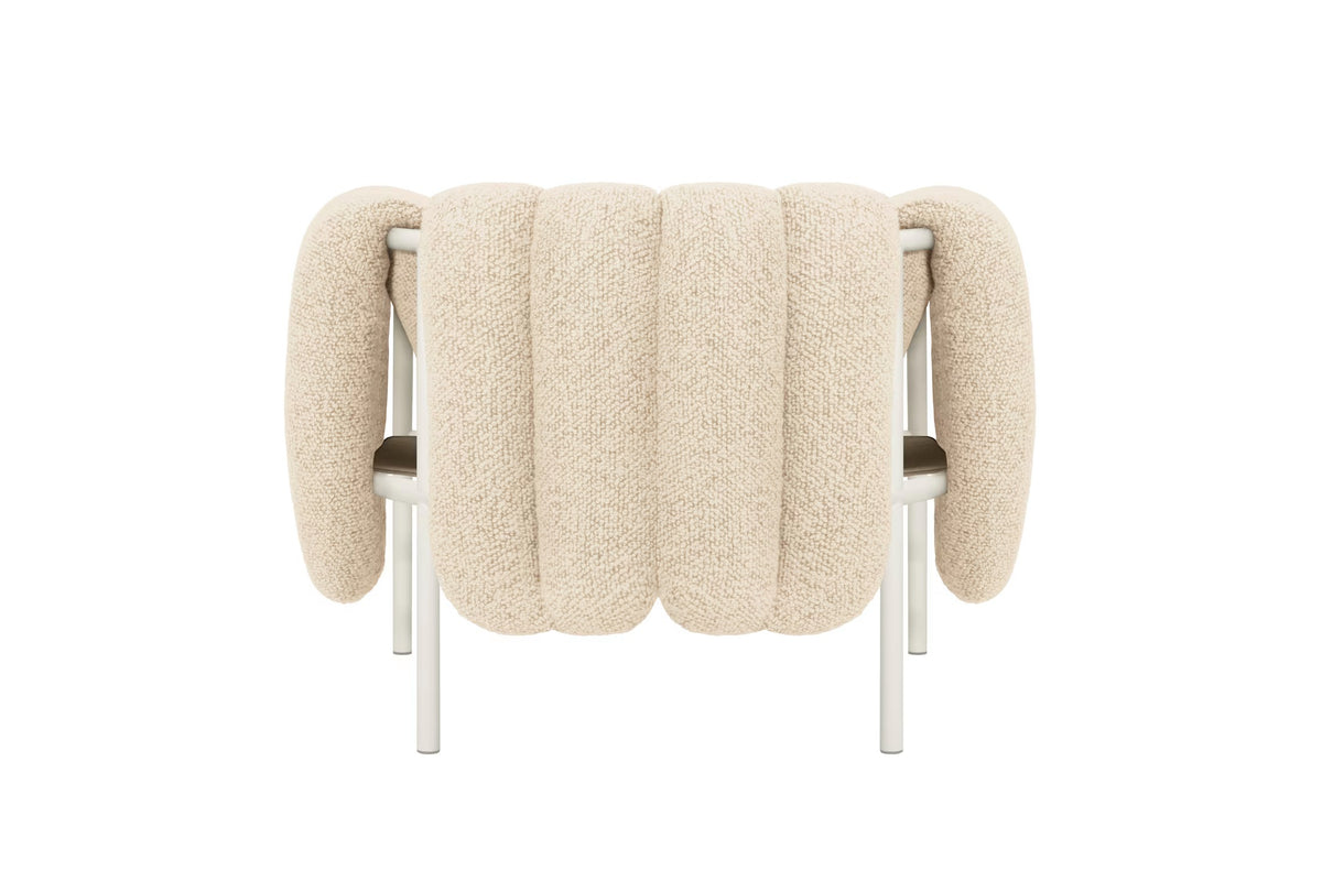 Puffy Lounge Chair | Cream Base