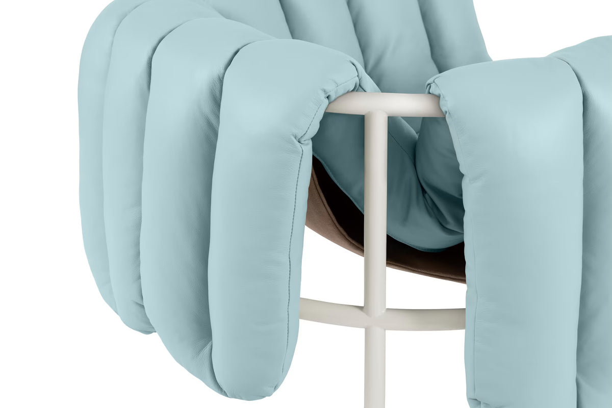 Puffy Lounge Chair | Cream Base
