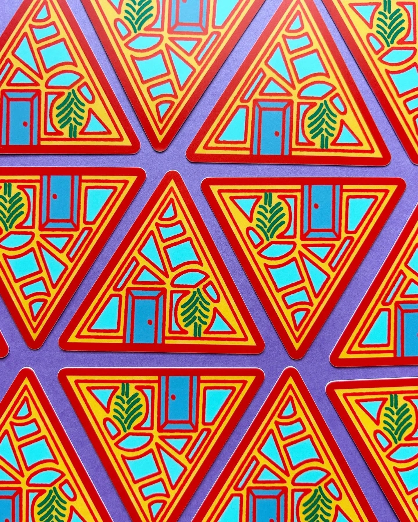 A-Frame House Sticker by Rare Press