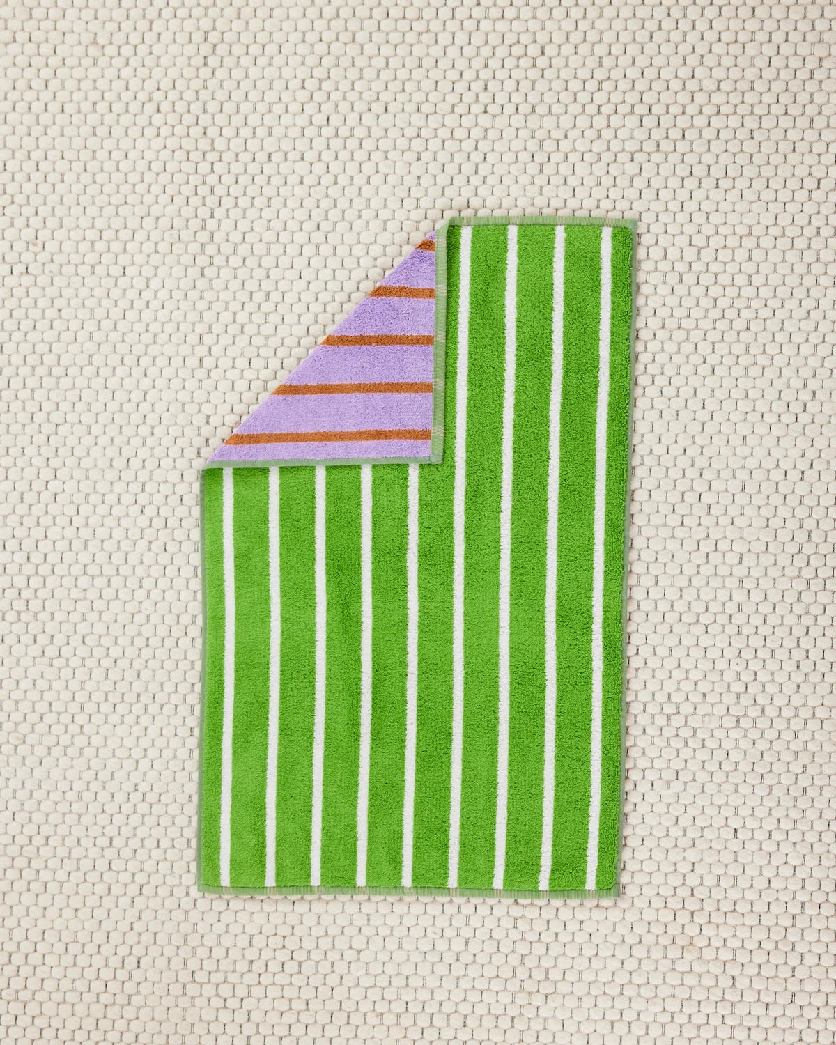 Stripe Hand Towel - Glass