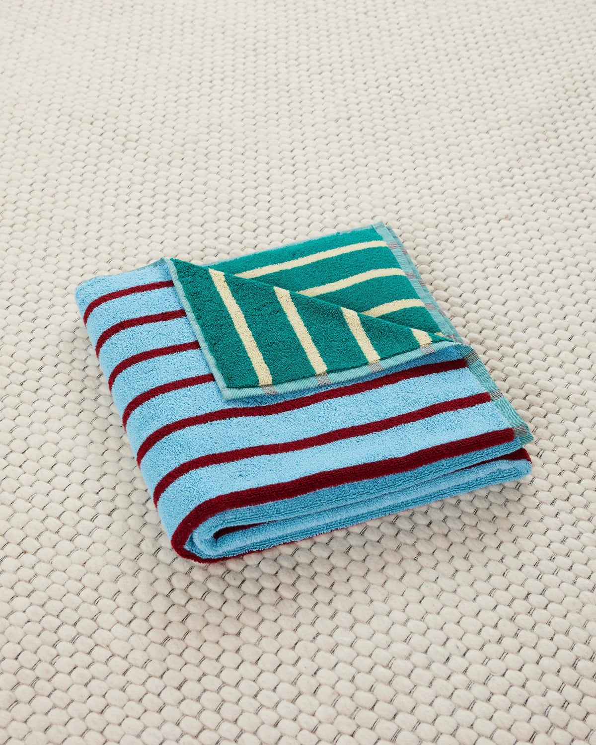 Stripe Bath Towel - Tile