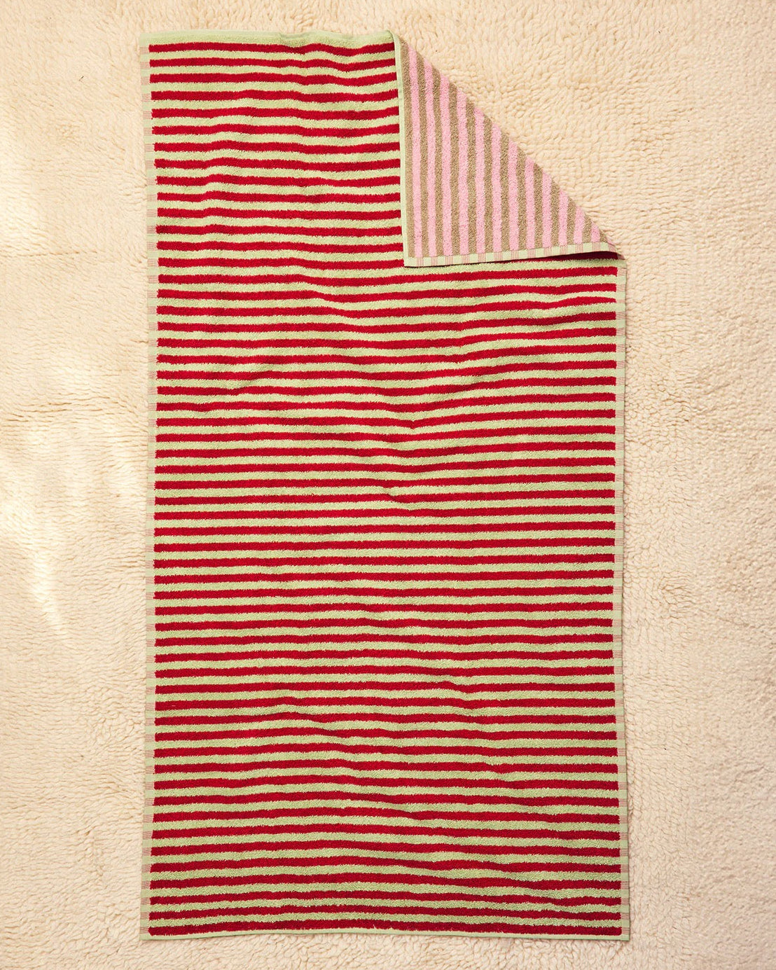 Bug Stripe Towel | Set of Five