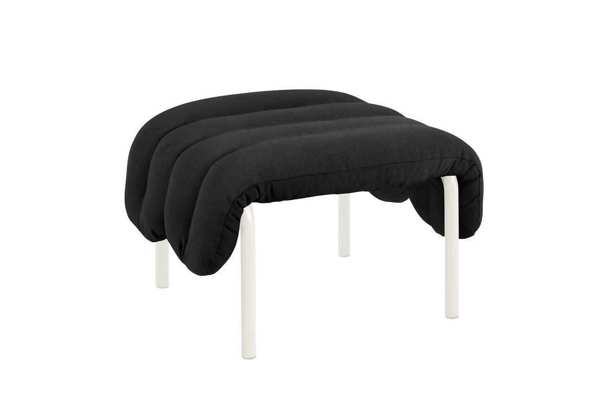 Puffy Ottoman | Cream Base