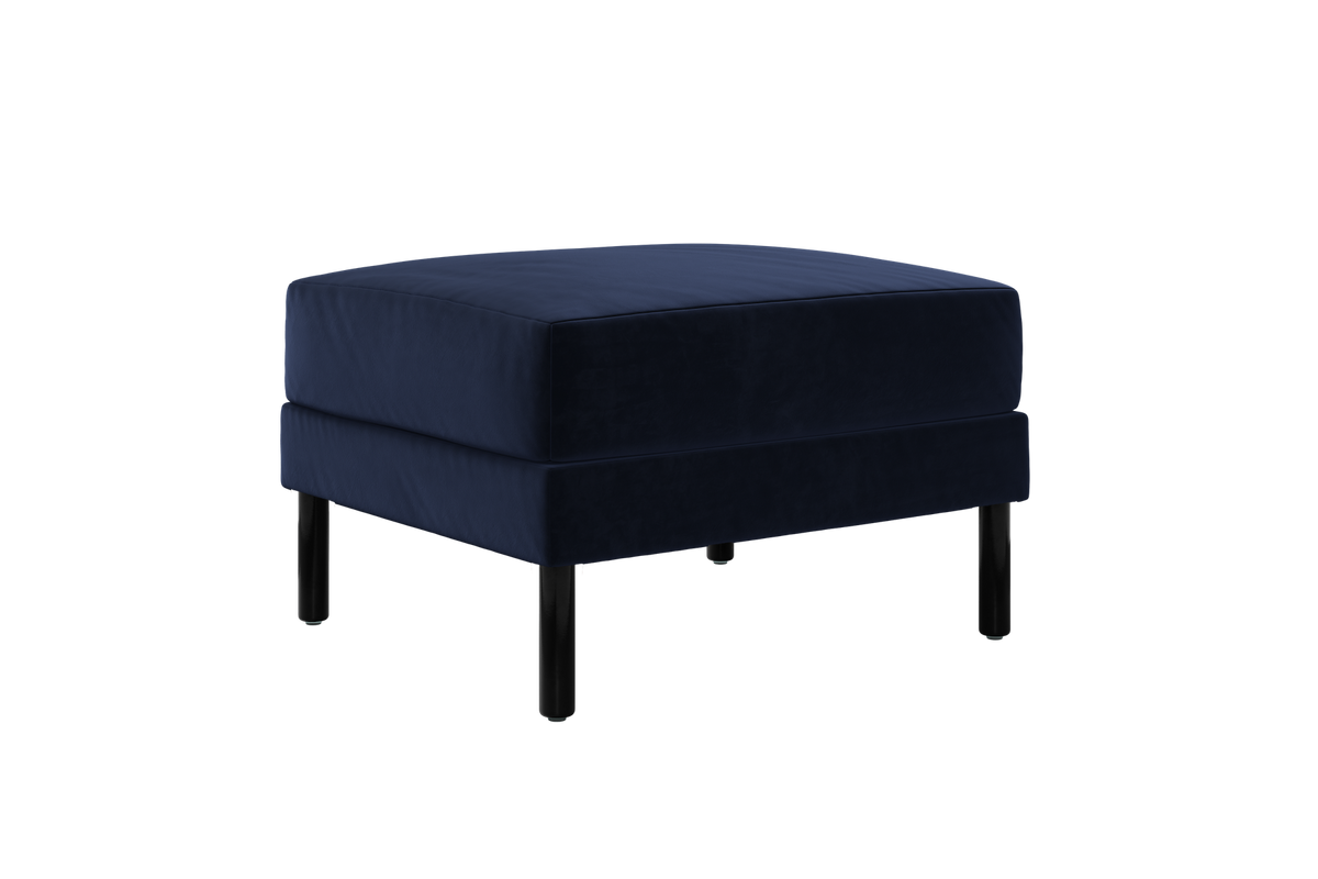 The Essential Ottoman | Recycled Velvet