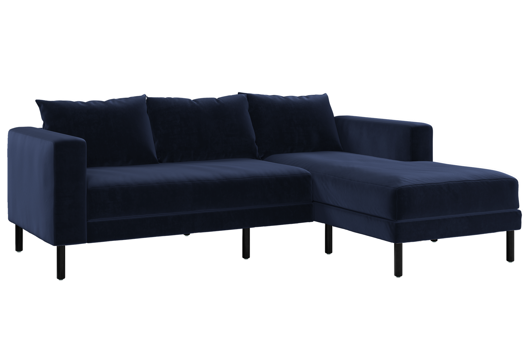 The Essential Sectional | Recycled Velvet