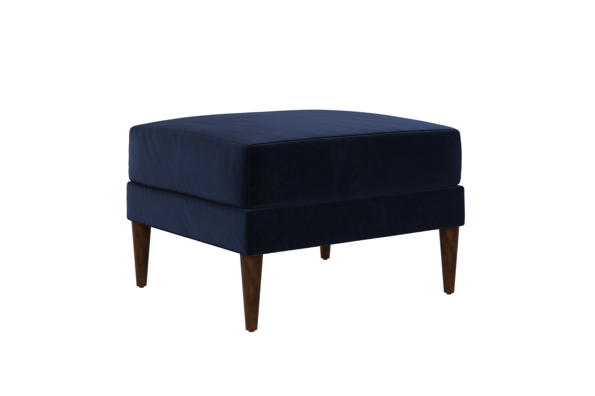 The Essential Ottoman | Recycled Velvet