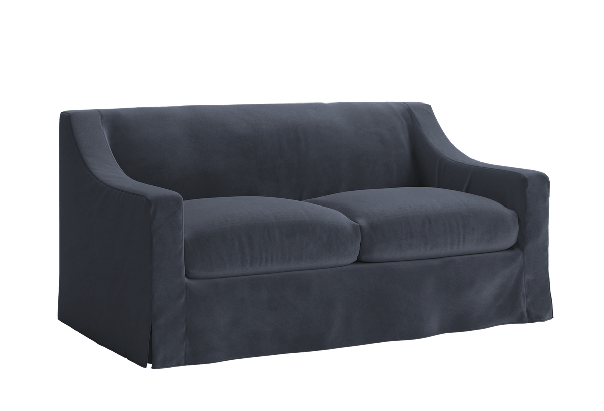 The Evergreen Loveseat | Recycled Velvet