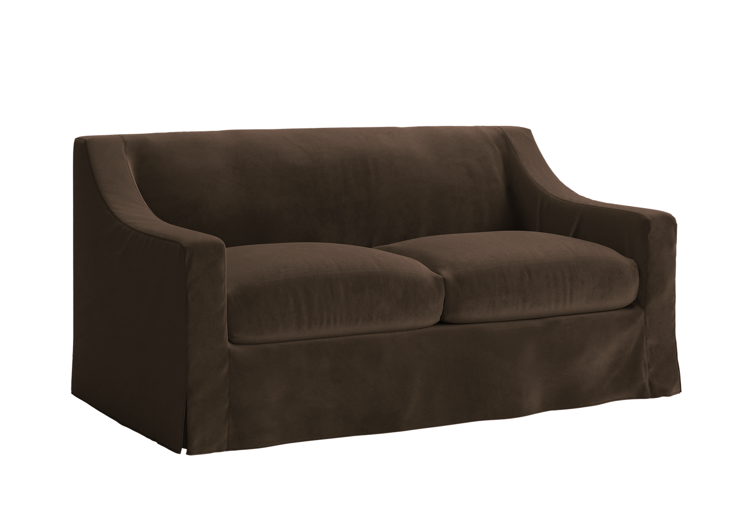 The Evergreen Loveseat | Recycled Velvet