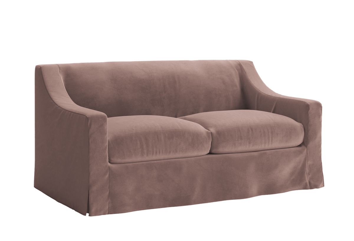 The Evergreen Loveseat | Recycled Velvet