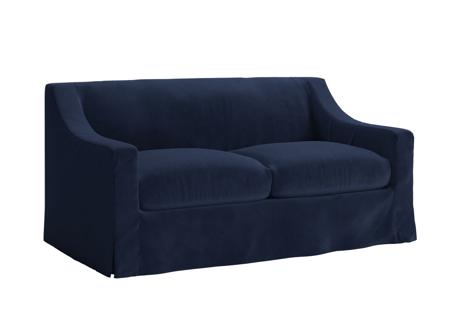 The Evergreen Loveseat | Recycled Velvet