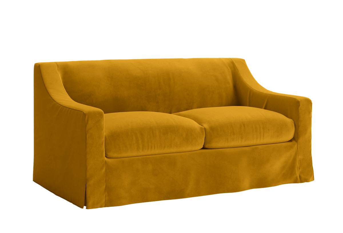 The Evergreen Loveseat | Recycled Velvet