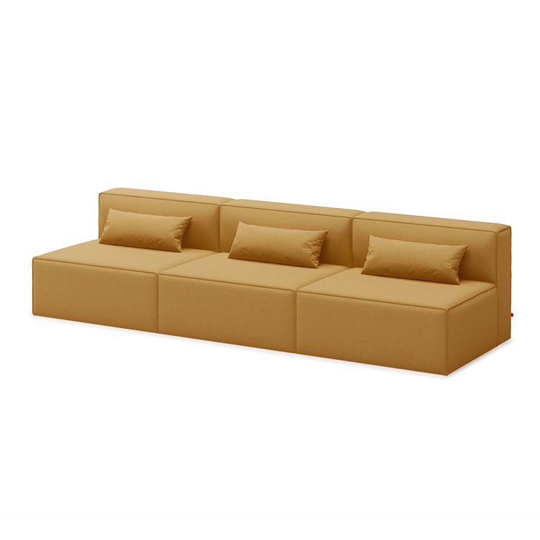 Mix Modular 3 Piece Armless Sofa