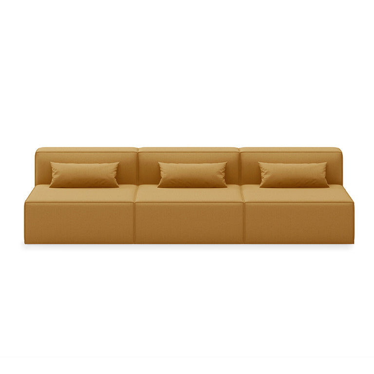 Mix Modular 3 Piece Armless Sofa
