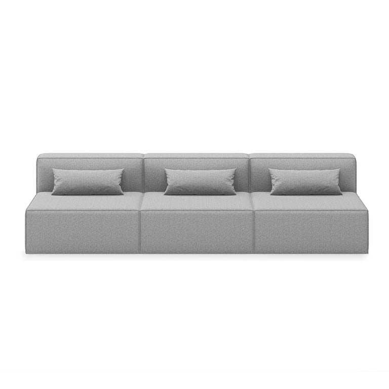 Mix Modular 3 Piece Armless Sofa