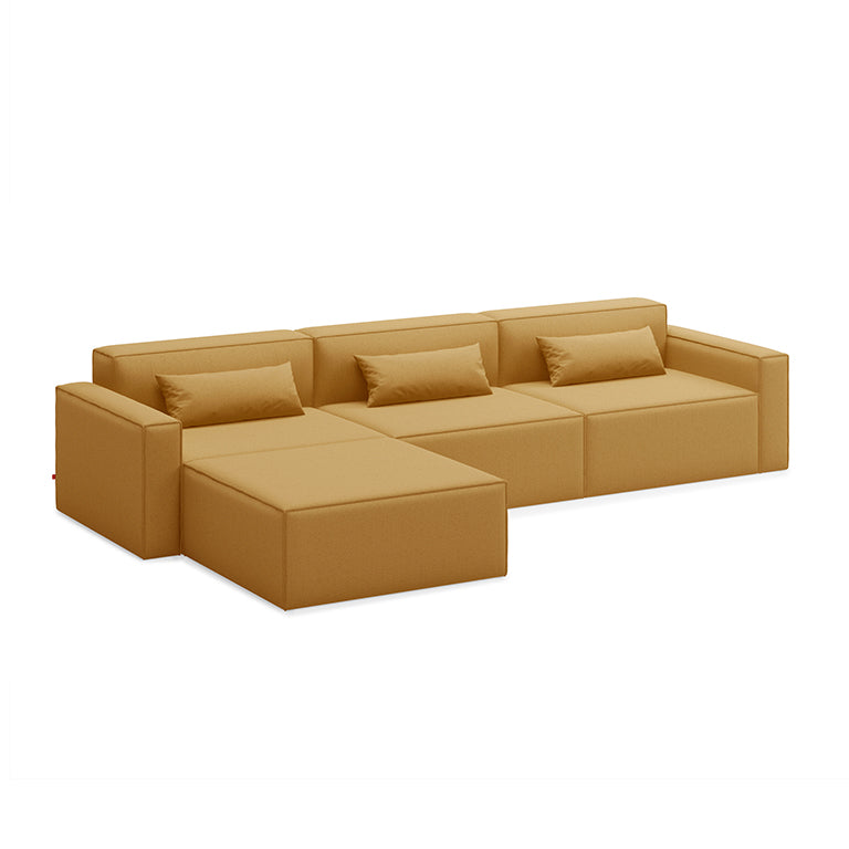 Mix Modular 4 Piece Sectional | Left Facing