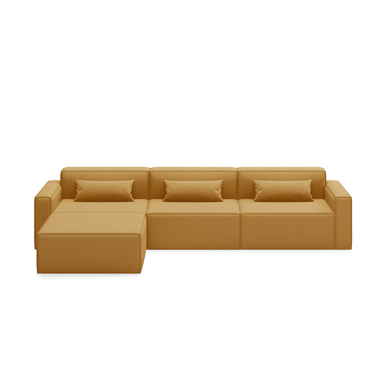 Mix Modular 4 Piece Sectional | Left Facing