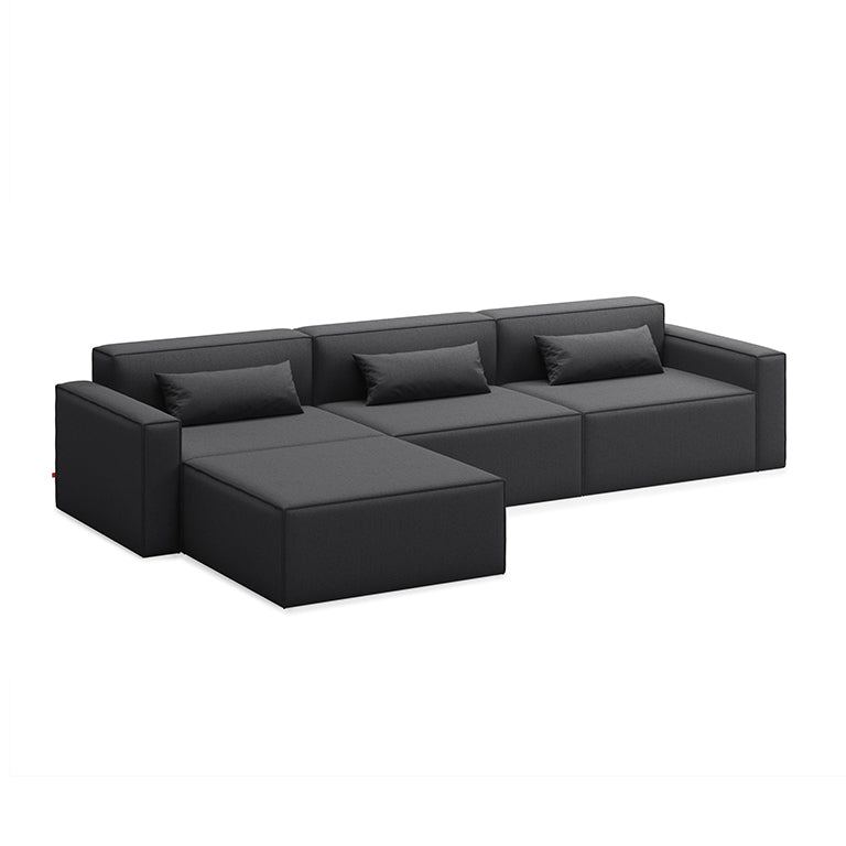 Mix Modular 4 Piece Sectional | Left Facing