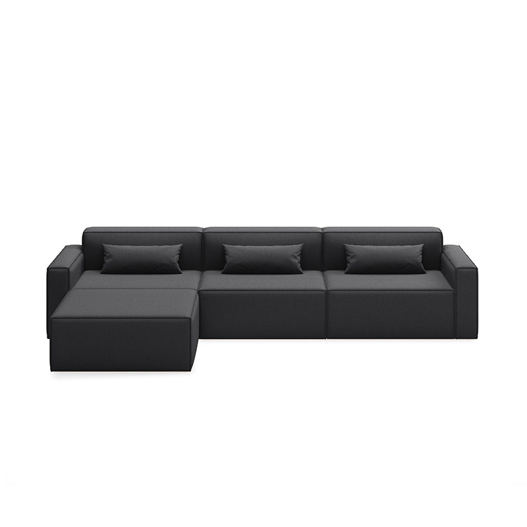 Mix Modular 4 Piece Sectional | Left Facing