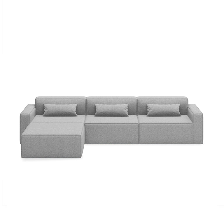 Mix Modular 4 Piece Sectional | Left Facing