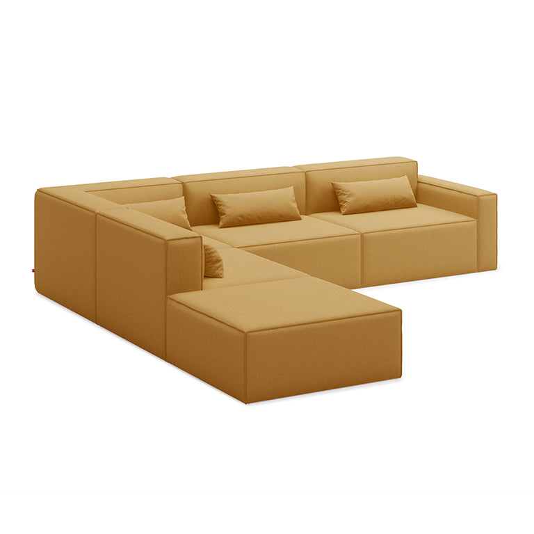 Mix Modular 5 Piece Sectional | Left Facing