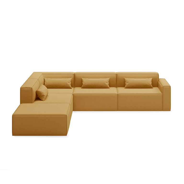 Mix Modular 5 Piece Sectional | Left Facing