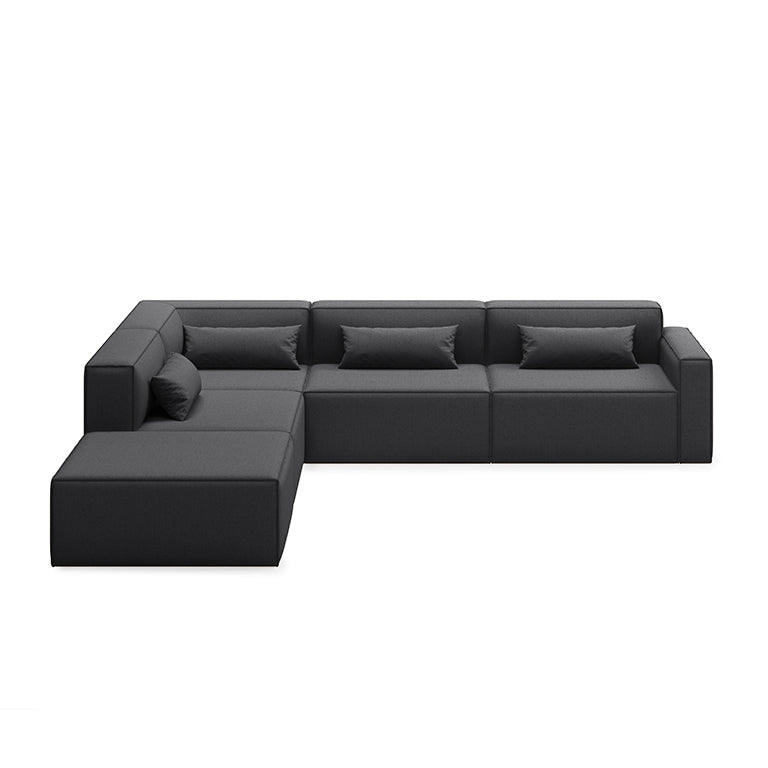 Mix Modular 5 Piece Sectional | Left Facing