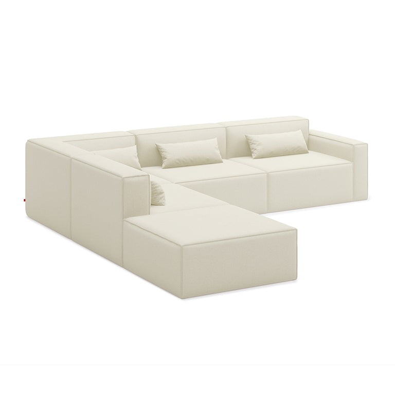 Mix Modular 5 Piece Sectional | Left Facing