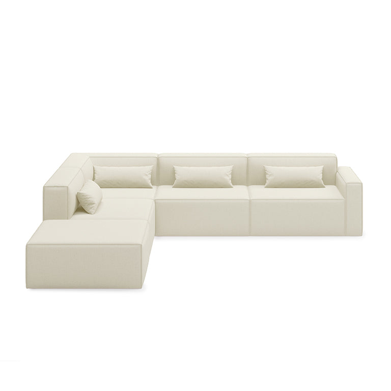 Mix Modular 5 Piece Sectional | Left Facing