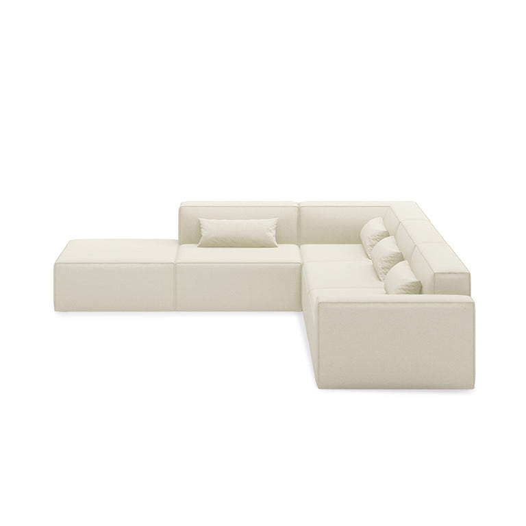 Mix Modular 5 Piece Sectional | Left Facing