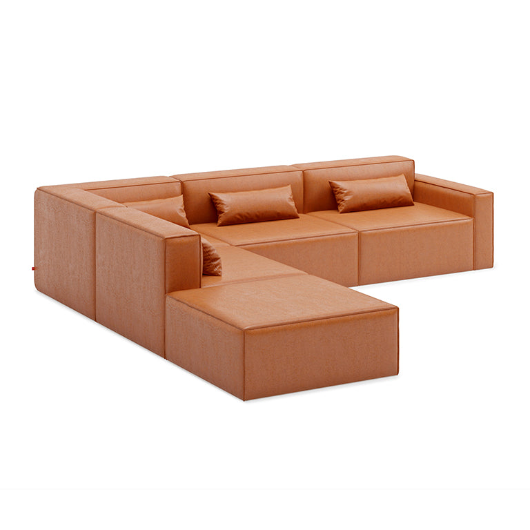 Mix Modular 5 Piece Sectional | Left Facing