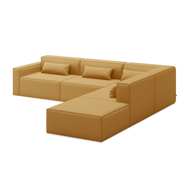 Mix Modular 5 Piece Sectional | Right Facing