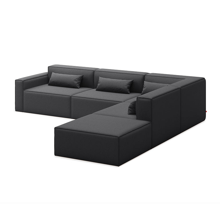 Mix Modular 5 Piece Sectional | Right Facing