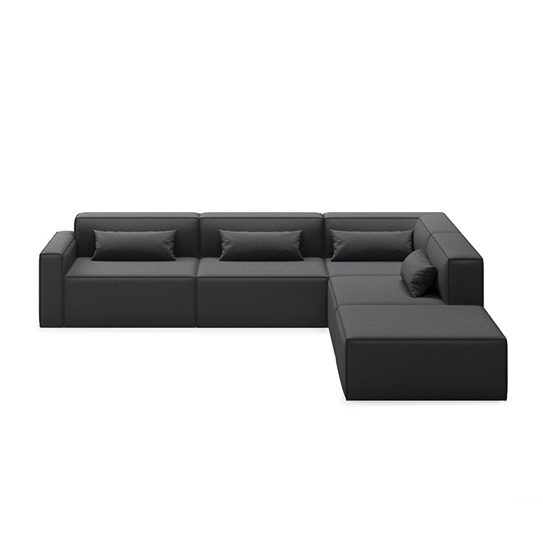 Mix Modular 5 Piece Sectional | Right Facing
