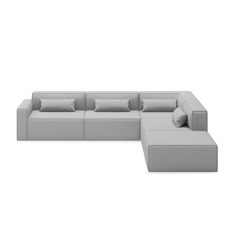 Mix Modular 5 Piece Sectional | Right Facing