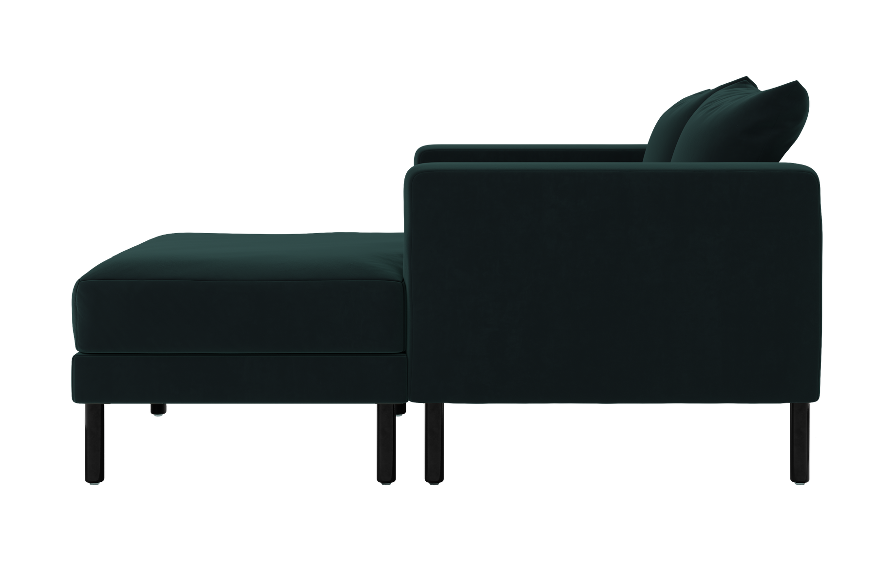 The Essential Loveseat Sectional | Recycled Velvet